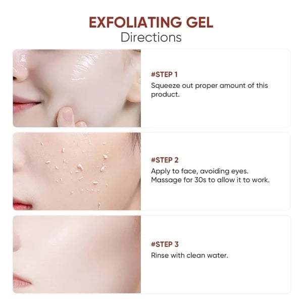 Korean Imported ClearSkin Exfoliating Gel – Finally, Relief That Works!- BUY 1 GET 1 FREE