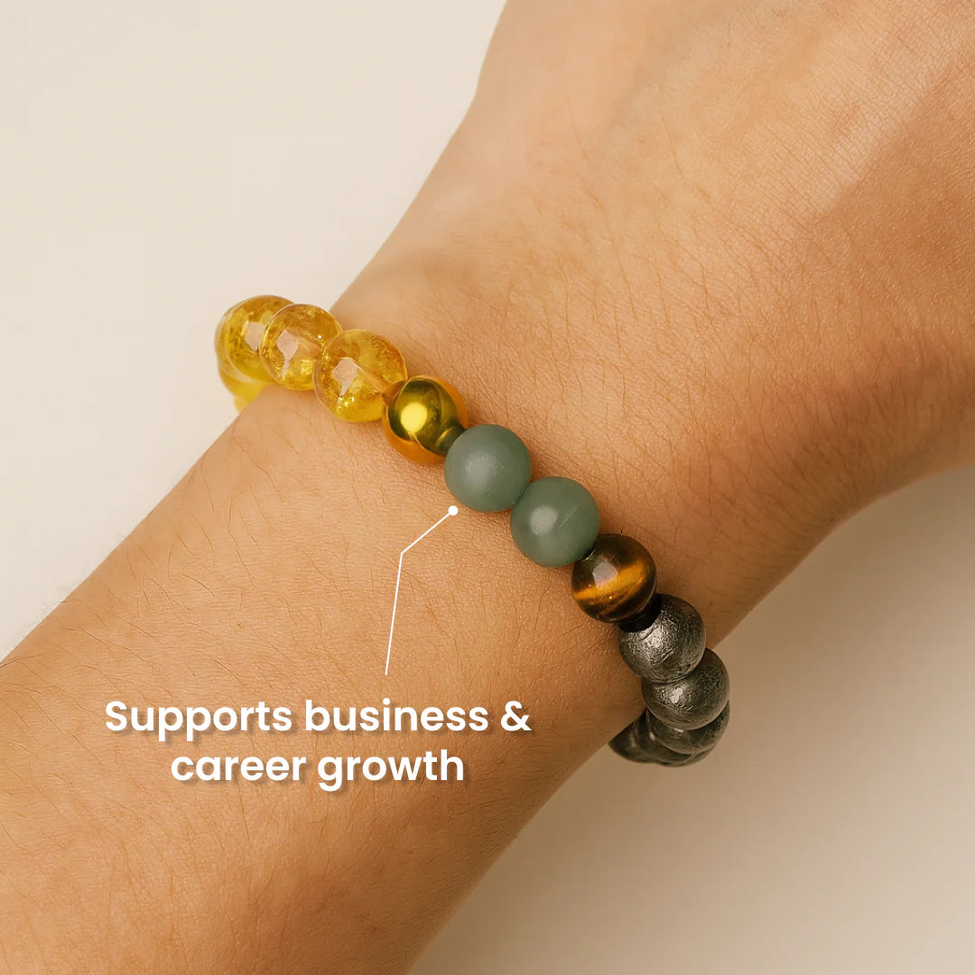 Money Magnet Stone Bracelet