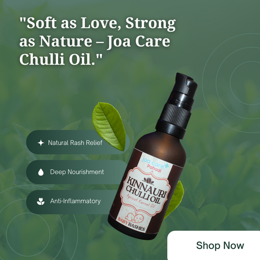 Kinnauri Chulli Oil for Baby Rashes-inspired by the ancient traditions of Himachal Pradesh