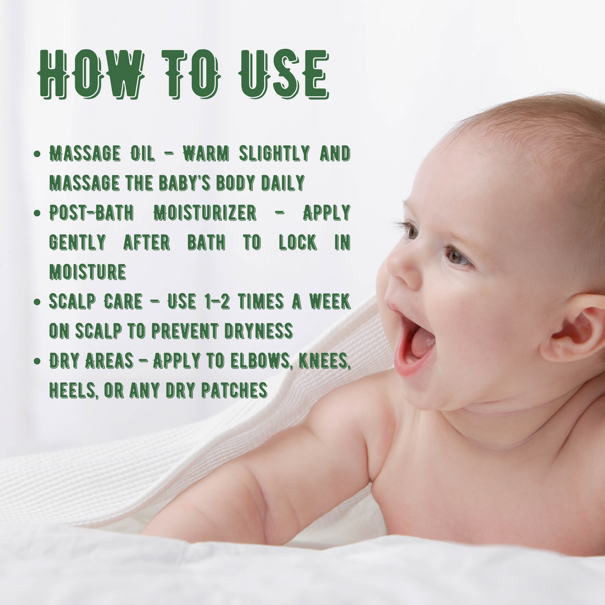 Guti Baby Oil (Pure Chulli)-Massage • Dry Skin • Mosquito/Insect Bite Relief • Everyday Care